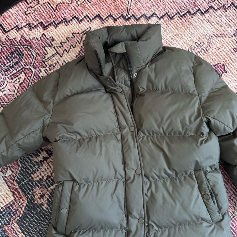 Quince Olive Puffer Jacket